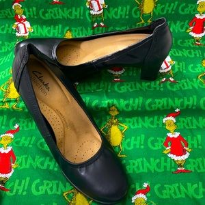 Clarks Collection Black Women’s Shoes Size 8M